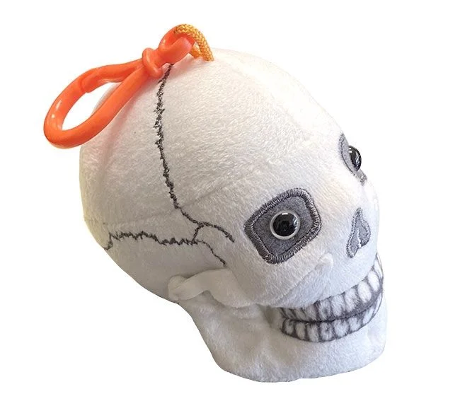 Skull Plush Key Chain